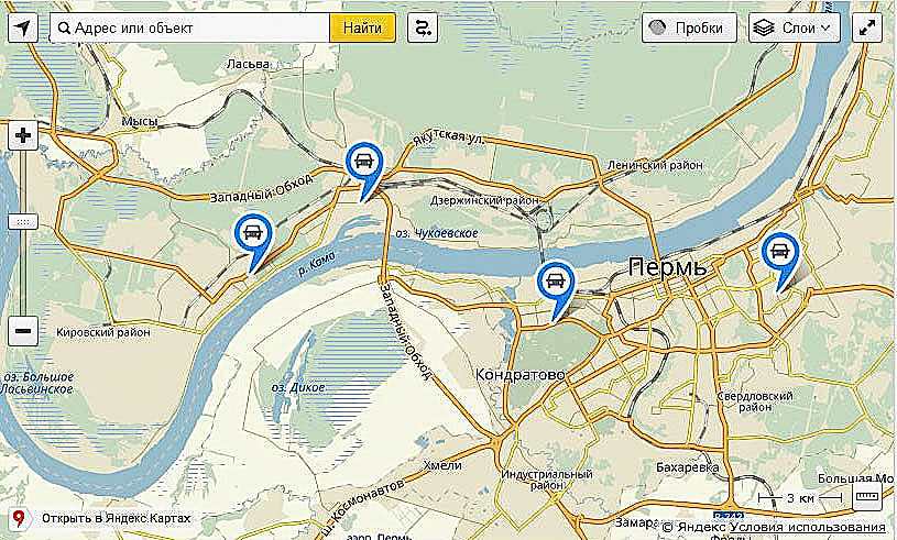 Адреса компании